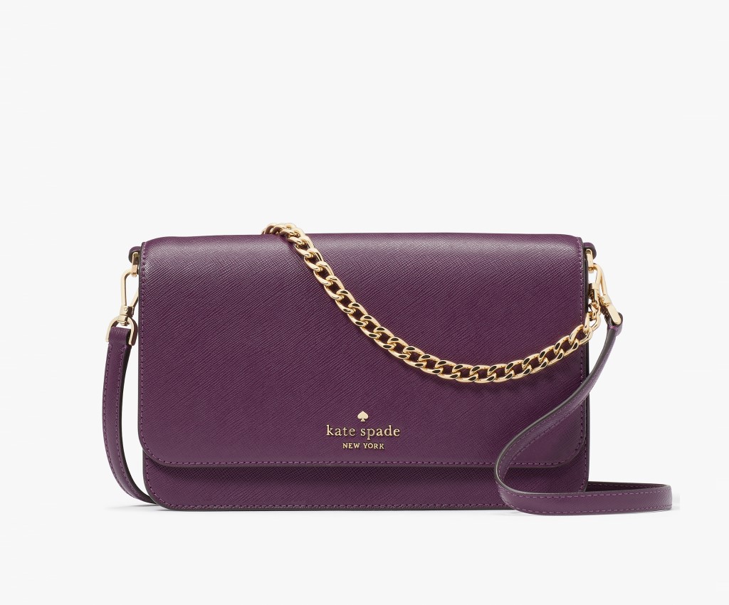 Madison Flap Convertible Crossbody (Ripe Plum)